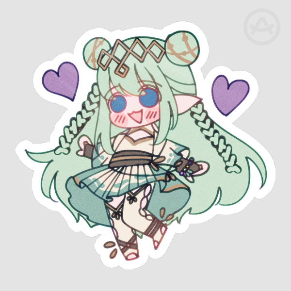 [2 inch] Kasumi Toka - Arri Virtual Doodle Sticker