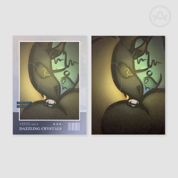 SlimeKing Photocard | Double-Sided