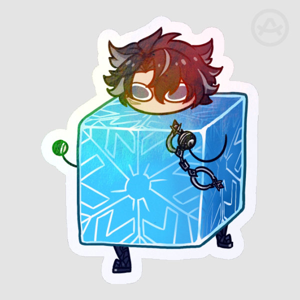 (Genshin Impact) Wriothesley Cube Sticker