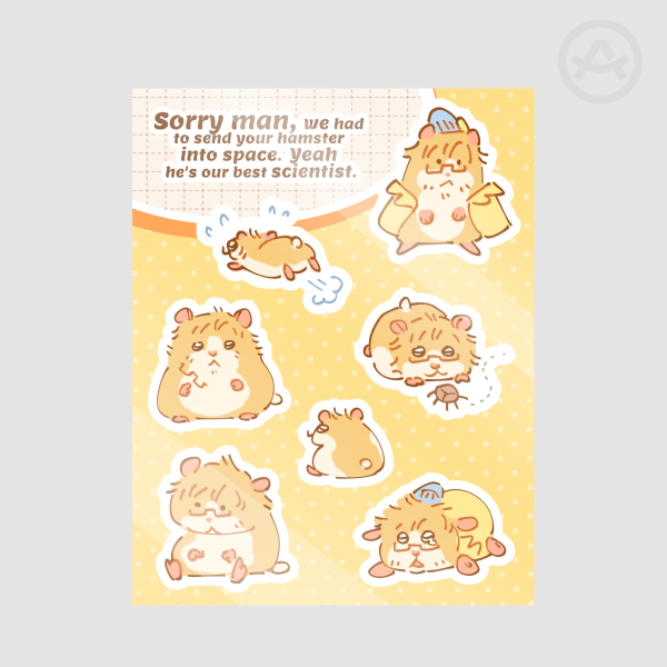 Hamgrace Sticker Sheet