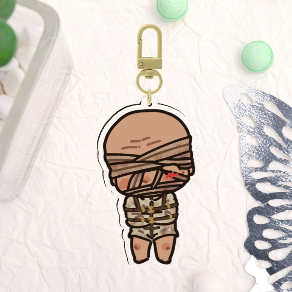 Silky Acrylic Keychain