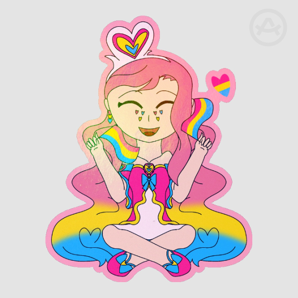 Pan Iris Stickers