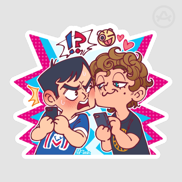 Shane & Ilya | Die Cut Sticker