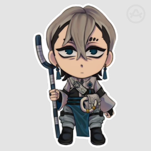 Zanka Clear Vinyl Sticker