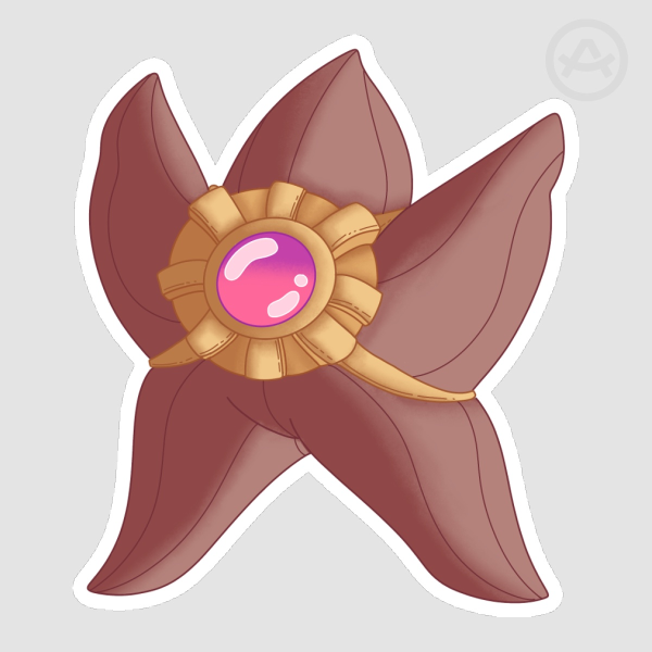 Staryu Matte Sticker