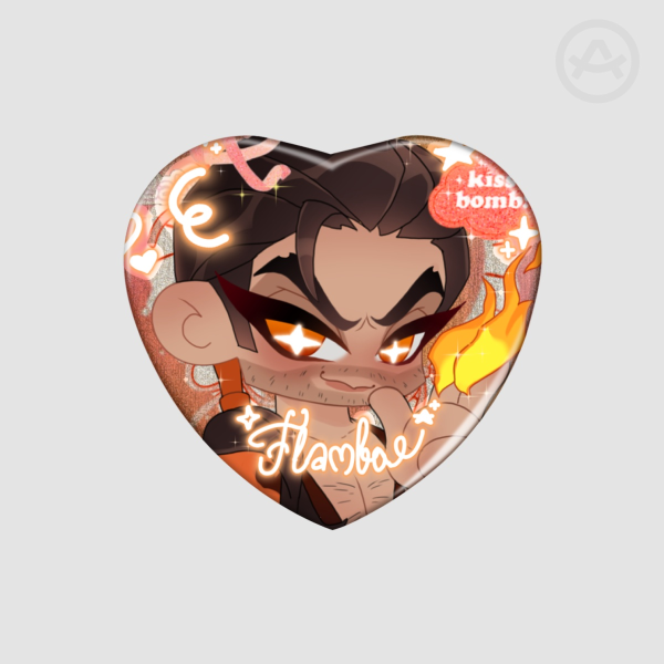 Flambae Holographic Badges // Dispatch