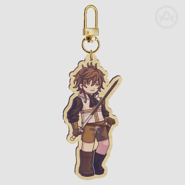 Dito Wooden Keychain