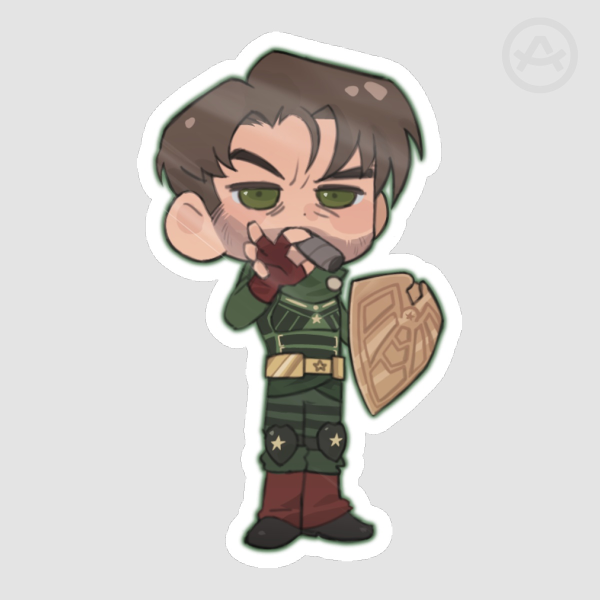 Soldier boy sticker
