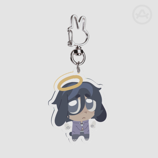 Clinical Trial Angel Acrylic Keychain