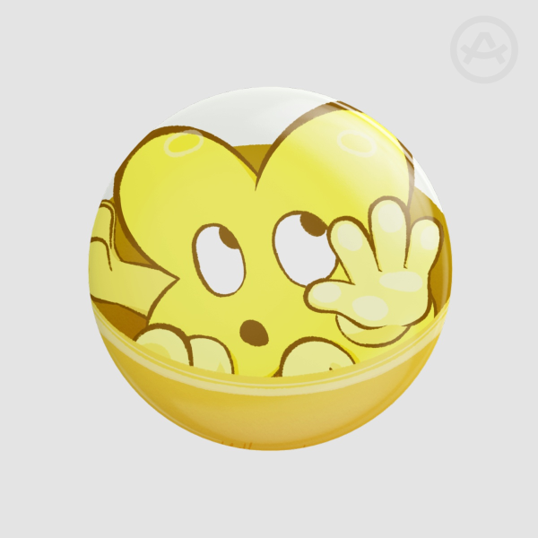 Gachapon X Badge — BFDI Fan-merch