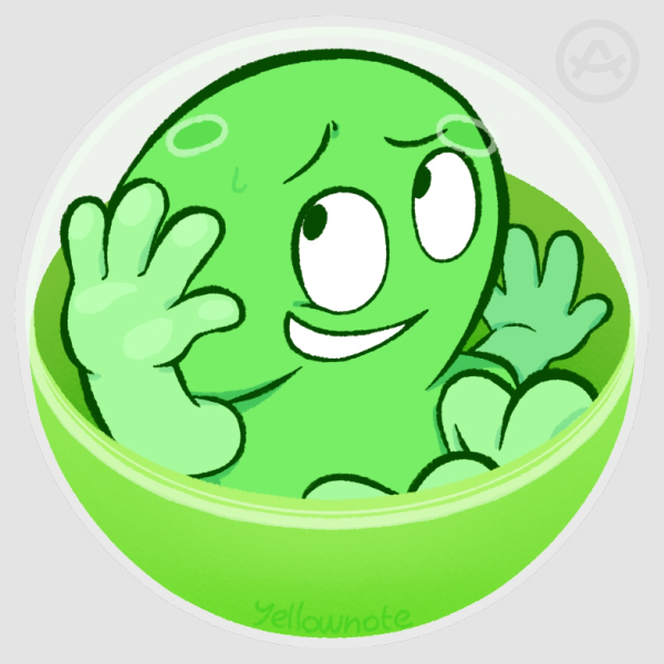 Gachapon Two Sticker — BFDI Fan-merch