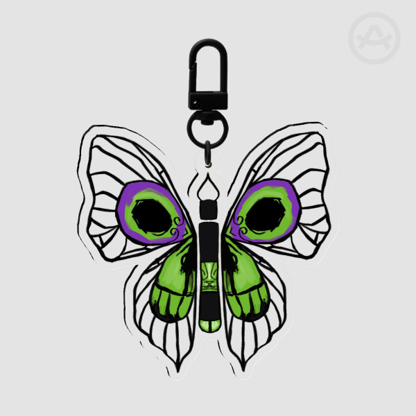 Arcane - Jinx's butterfly - Keychain