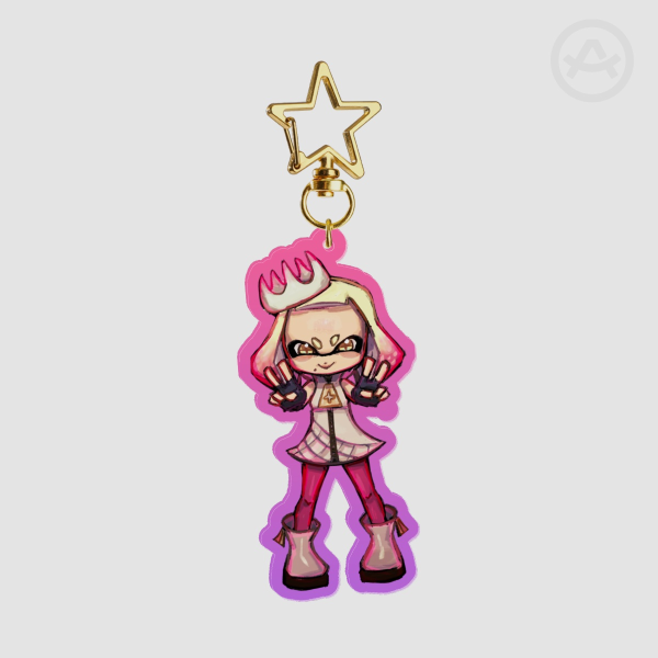 Pearl Acrylic Keychain