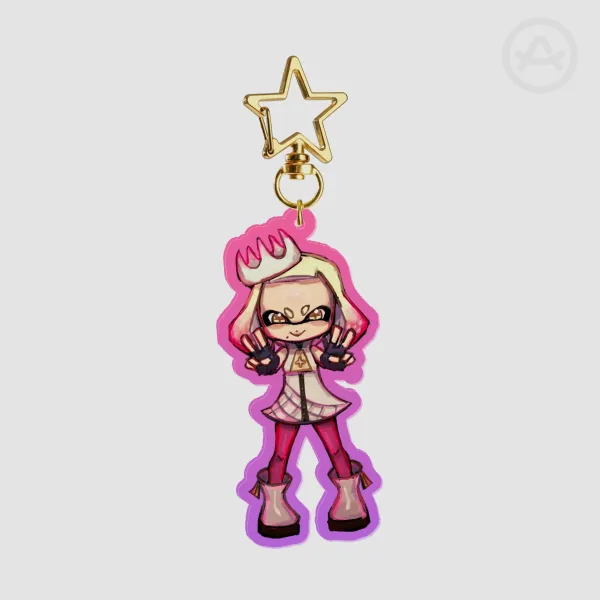 Pearl Acrylic Keychain
