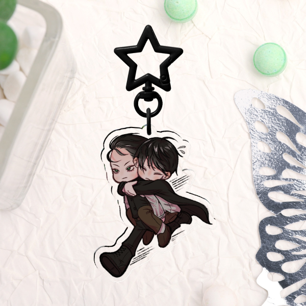 LITTLE MUSHROOM ZOOM KEYCHAIN