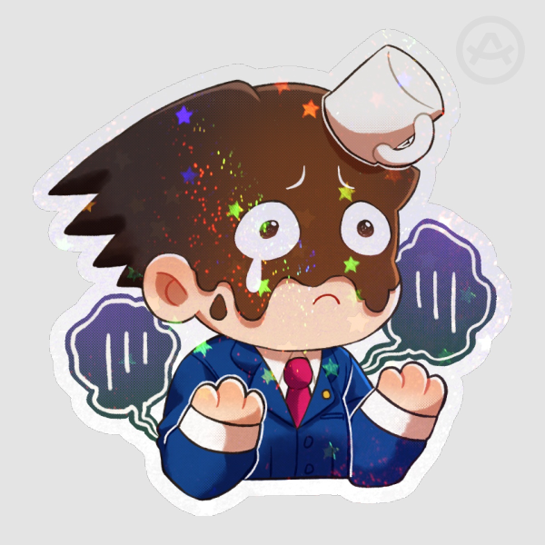 Coffee Phoenix Sticker
