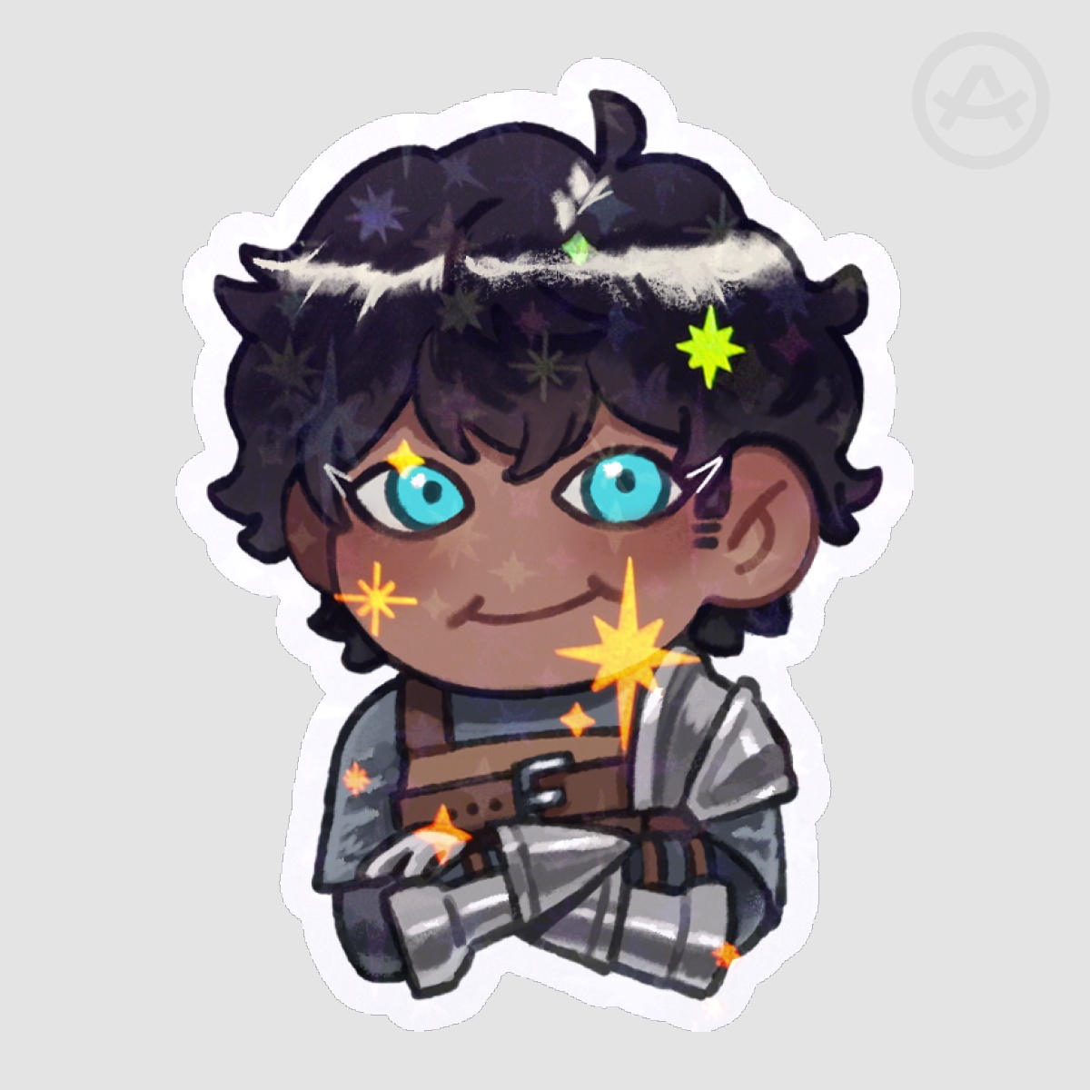 Kabru Blue Eye Sticker