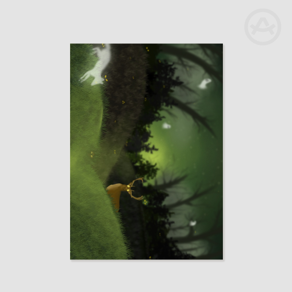 "Cryptid Spotting" Medium Poster