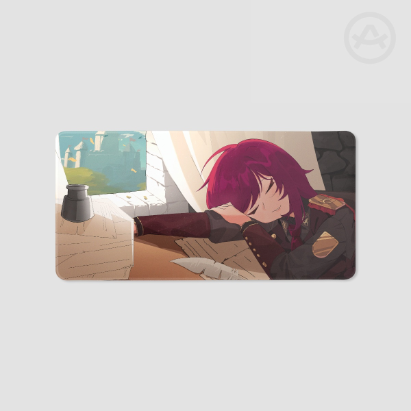 Raian Valerius Sleepy Commander Desk Mat (60 x 30 cm)