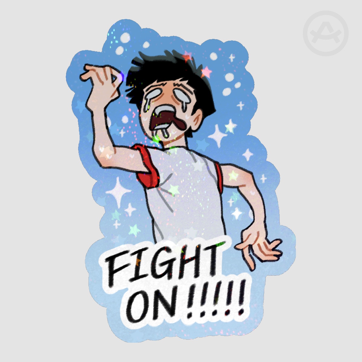 Mob Fight On Sticker