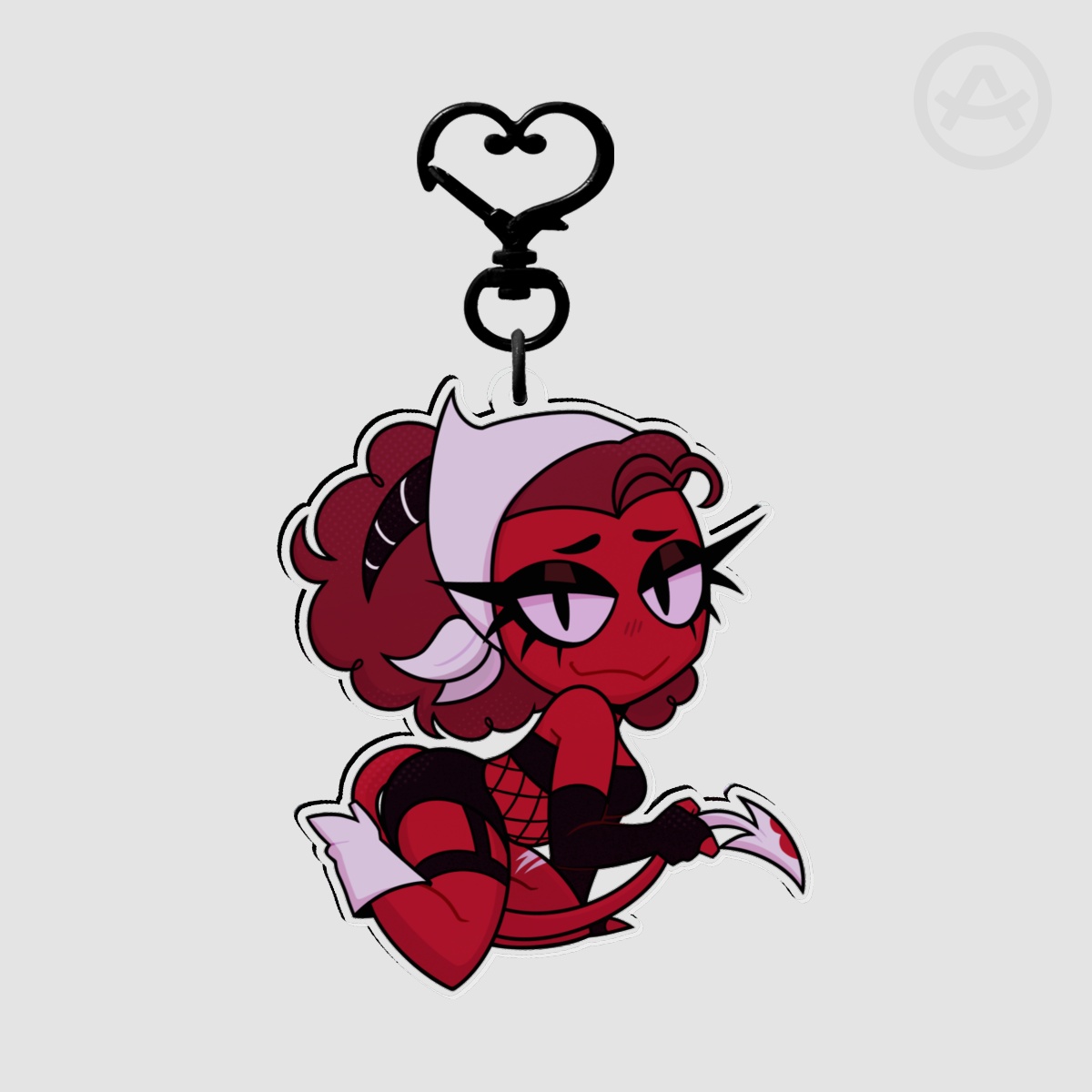 Kendra Double Sided Pin Up Acrylic Keychain