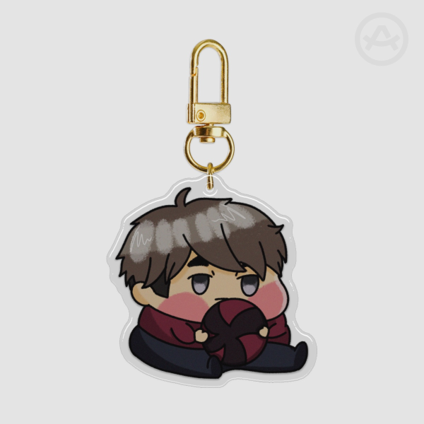 Chubby Osamu Miya Acrylic Keychain