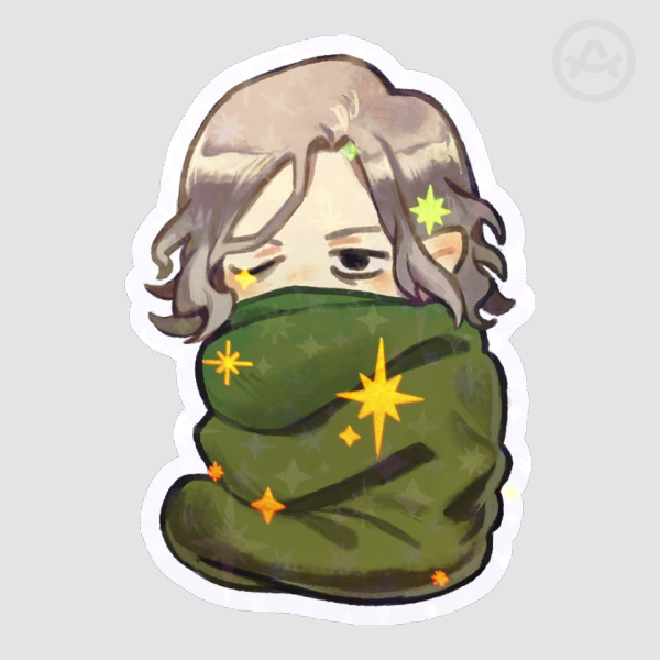 Mithrun Tired Sticker
