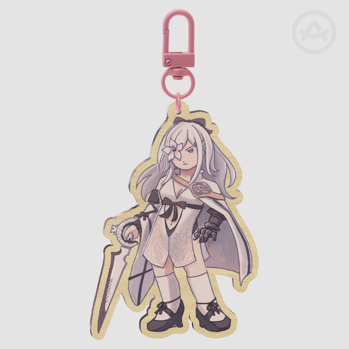 Zero Wooden Keychain