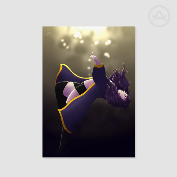 "Fallen Down" Medium Poster