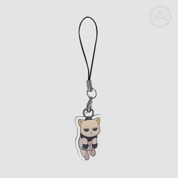 Manitas cat phone charm