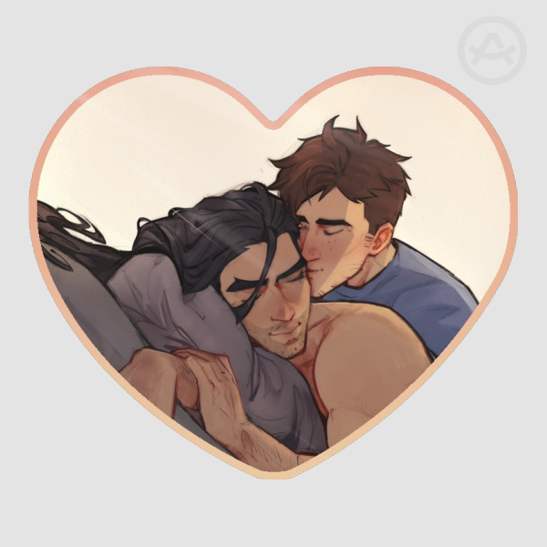 Flambert Morning smooches sticker