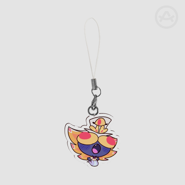 Hazbin Hotel Pentious phone charm