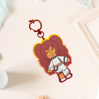Pomme Applewood Acrylic Keychain