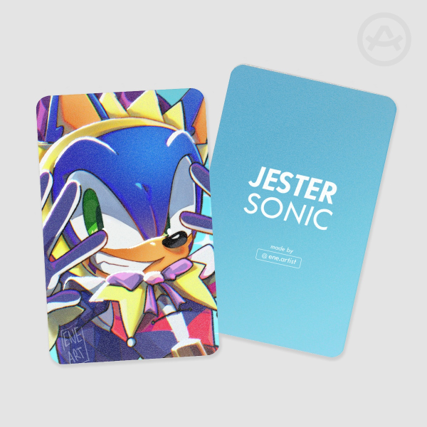 Jester Sonic - Holographic Photocard