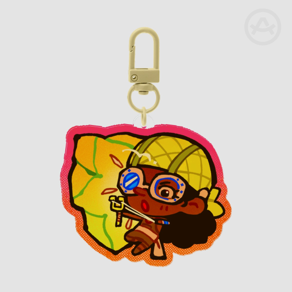 Star Fruit Usopp Full Bleed Acrylic Keychain