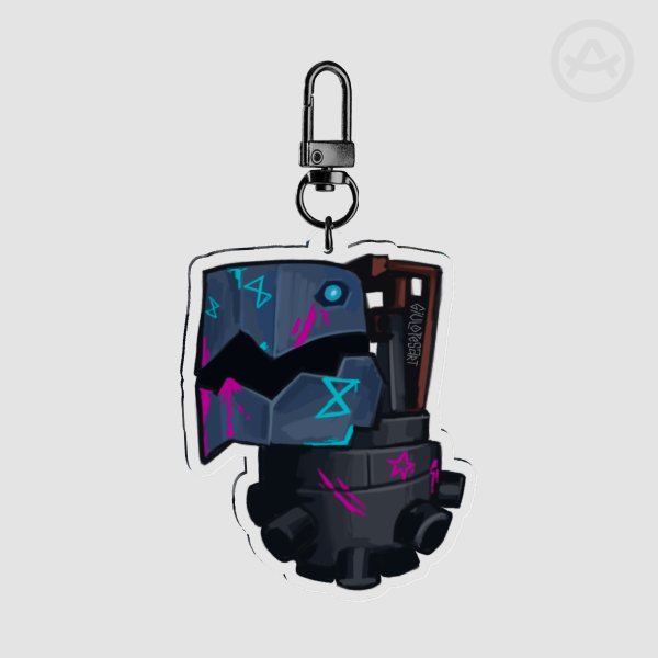 Jinx Granade - Arcane Keychain