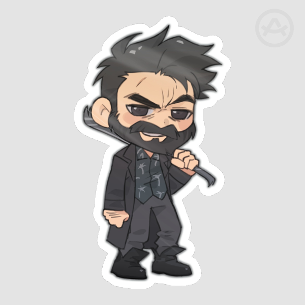 Billy butcher sticker