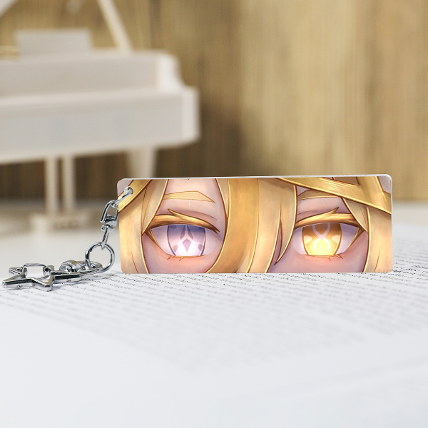 Acrylic Eyes Pendant - 1.18"x3.35"(30x85mm), ①
