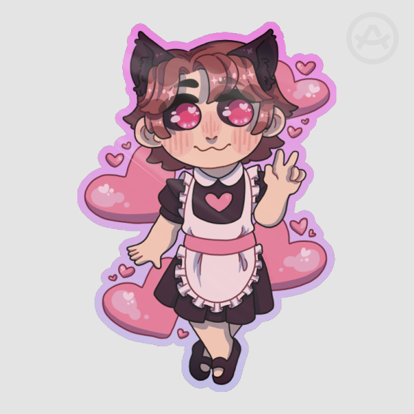 Maid Gambit Sticker