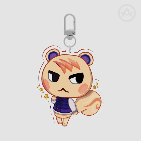 Animal Crossing - Marshal Keychain - Villager Collection