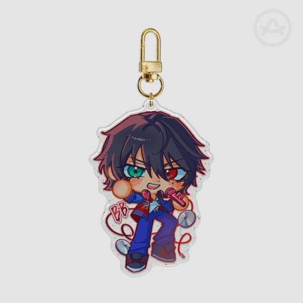 Ichiro Epoxy Glitter Charm