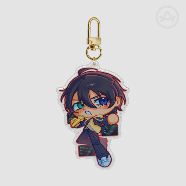 Saburo Epoxy Glitter Charm
