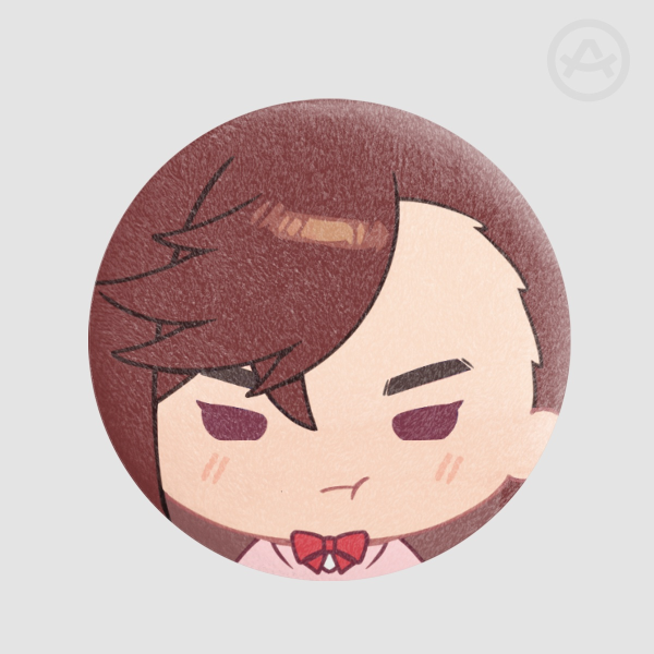 Momo Plush Badge