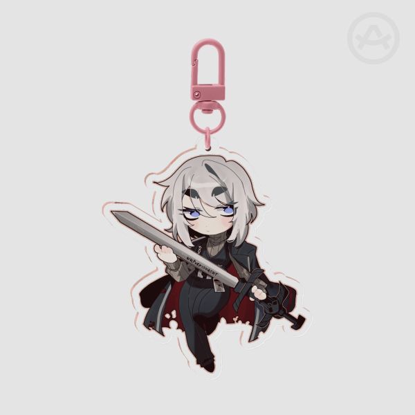 Faust acrylic keychain