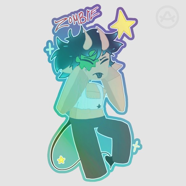 Zombie Sticker