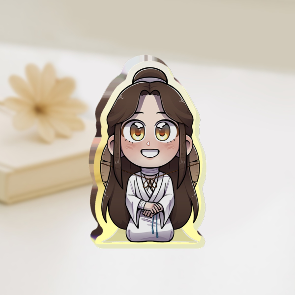 Xie Lian Thick Acrylic Stand No Base - 0.23"(60mm), 0.39"(10mm)