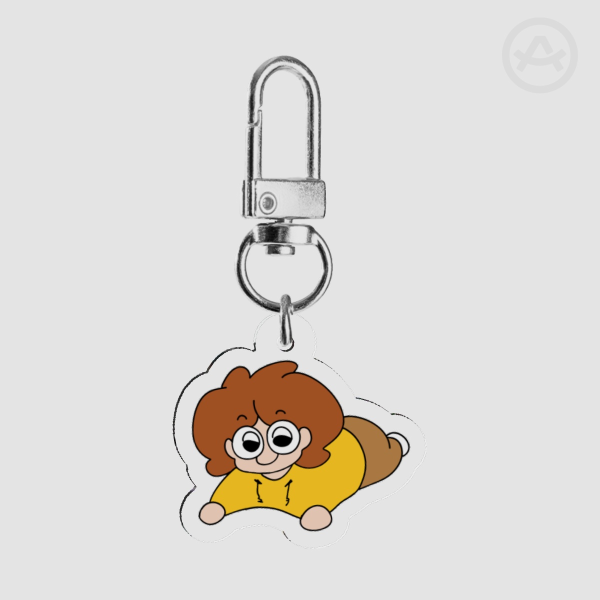 Sprawled Kippy Acrylic Keychains