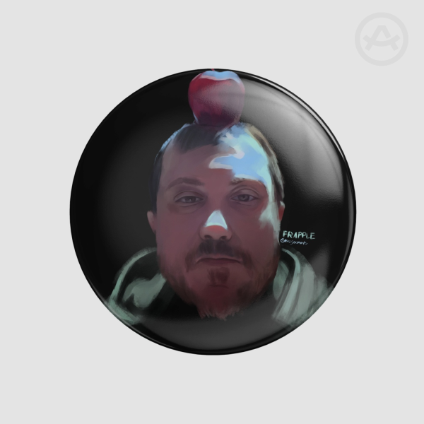FRAPPLE Frank Iero (MY CHEMICAL ROMANCE) Round Badges (Button Pins)