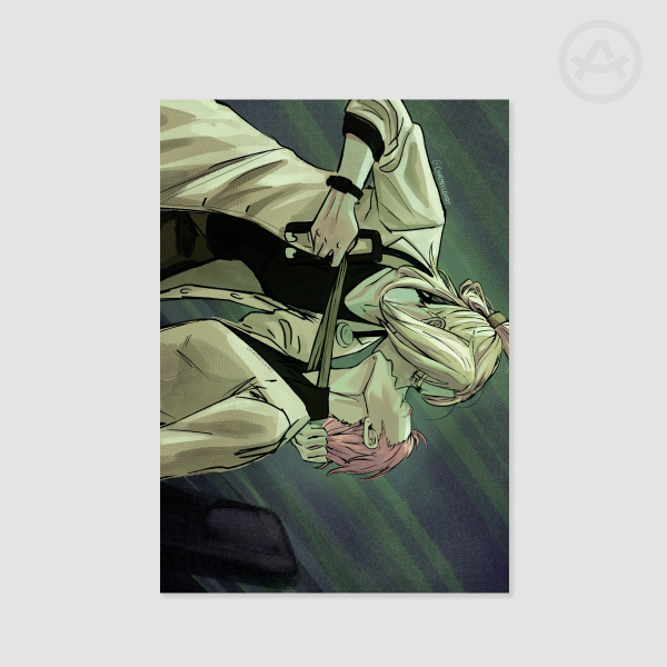 Green Moicy 🎔 A4 Poster