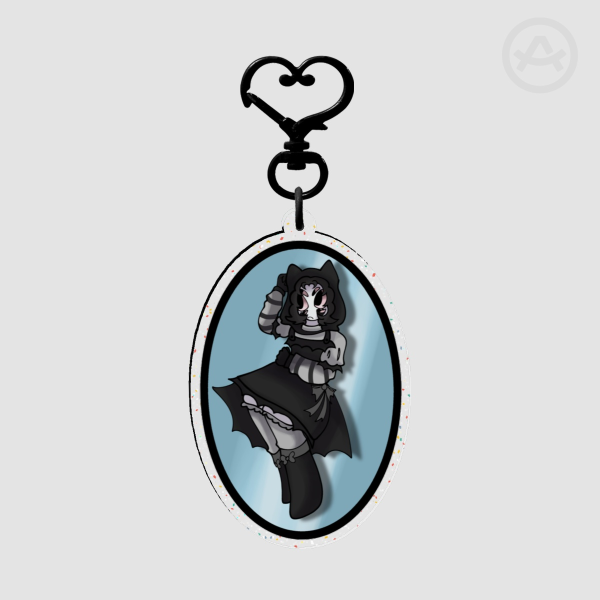 LuciferLucifer || Mimmie Glittery Keychain